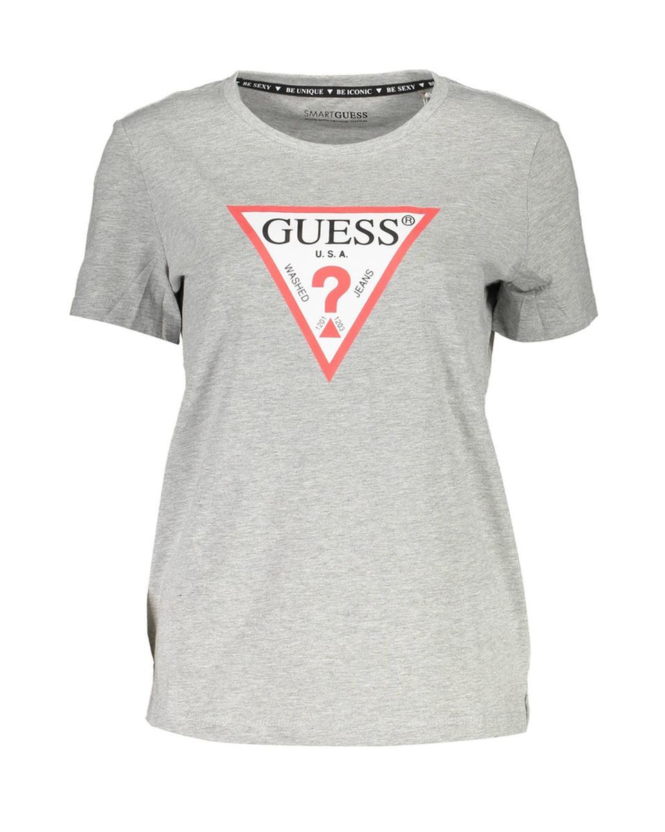 Lässiges Kurzarm-Logo-T-Shirt