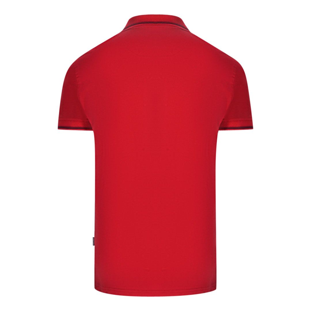 Klassisches Poloshirt mit Wappen-Stickerei