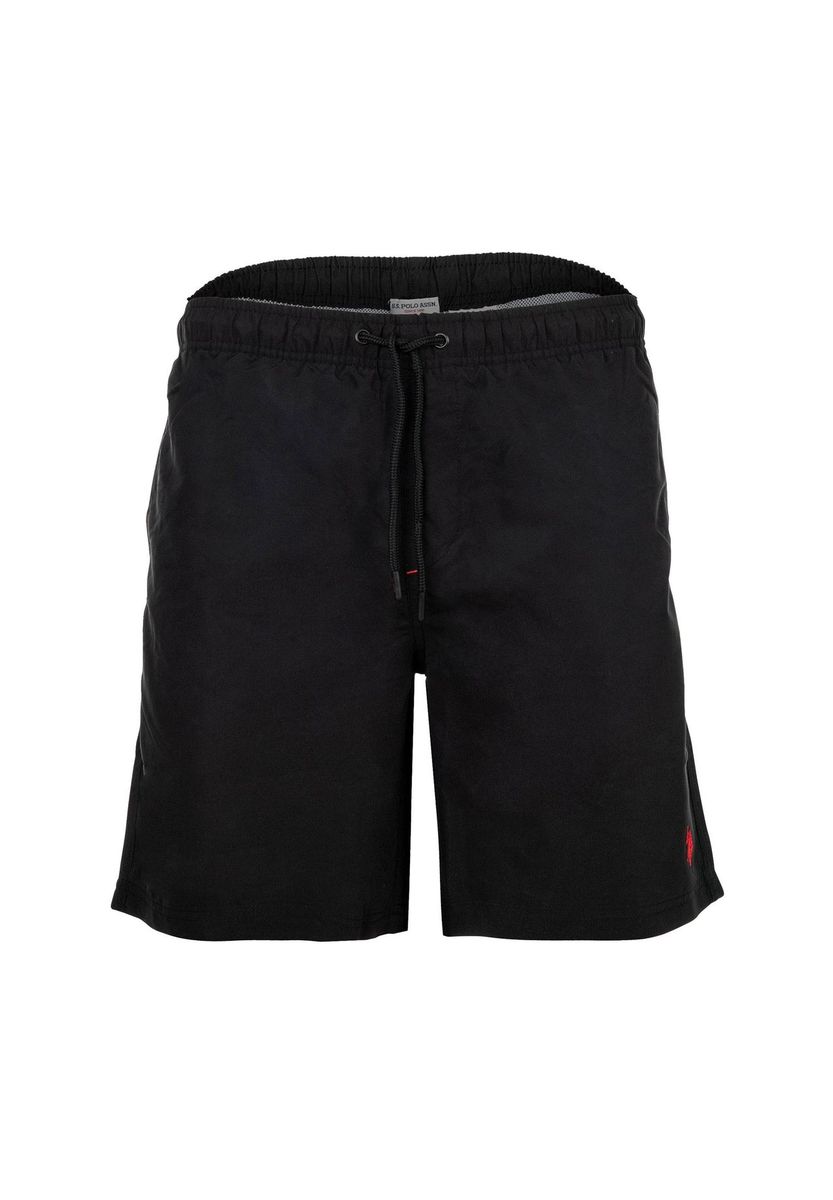 U.S. POLO ASSN. Badehose, Tunnelzug, für Herren, schwarz, L