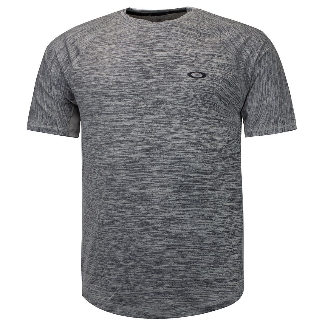 Herren T-Shirt mit Rundhalsausschnitt, meliert