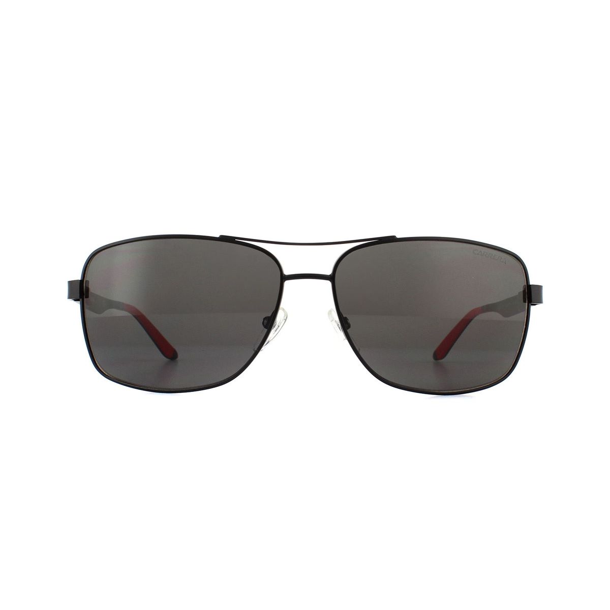 Matte Schwarze Polarisierte Aviator Sonnenbrille