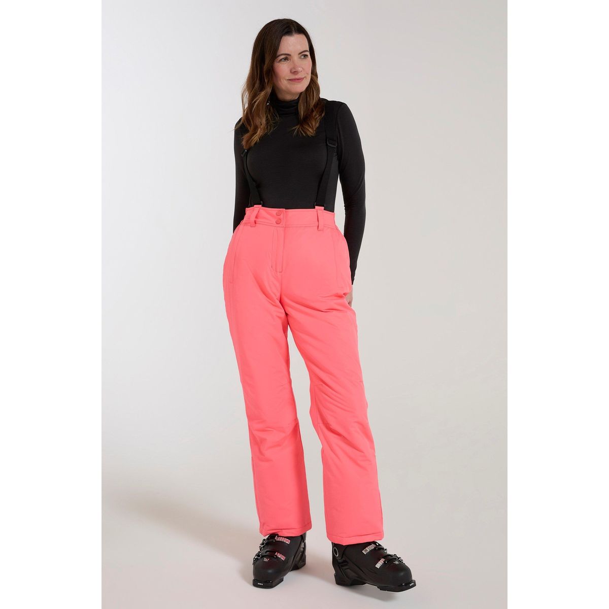 Isolierte Skihose mit Hosenträgern