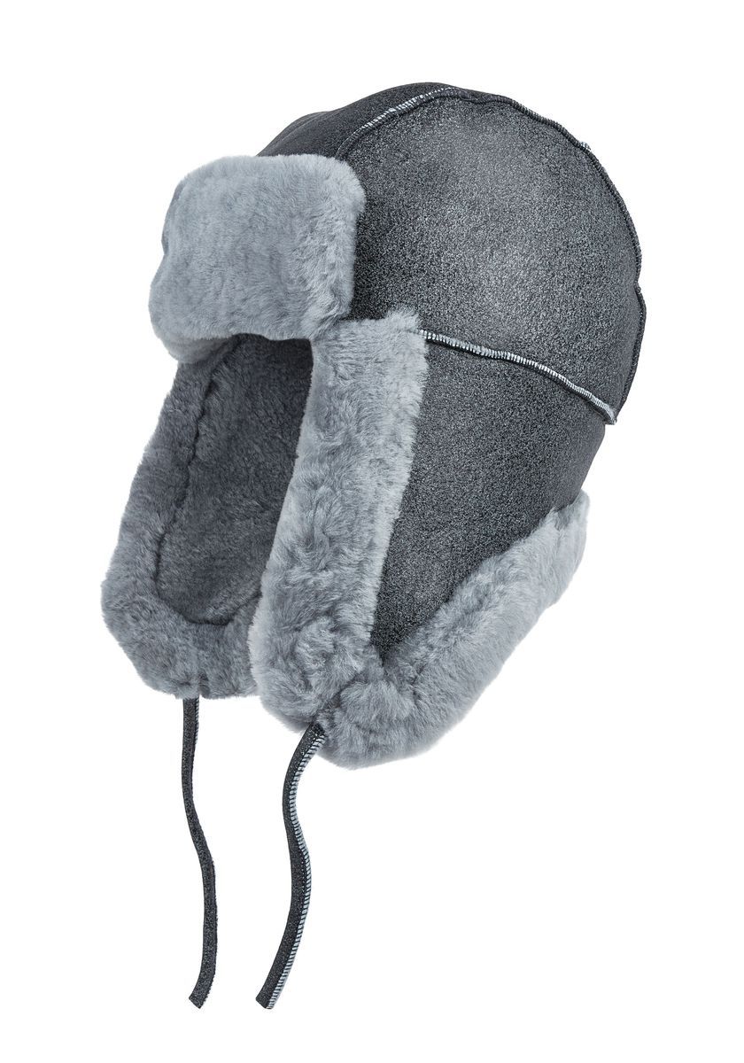 Shearling Flieger Trapper Mütze