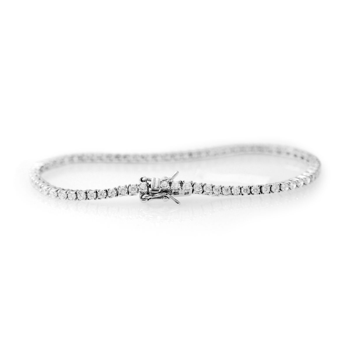 Zartes Diamantfluss-Armband