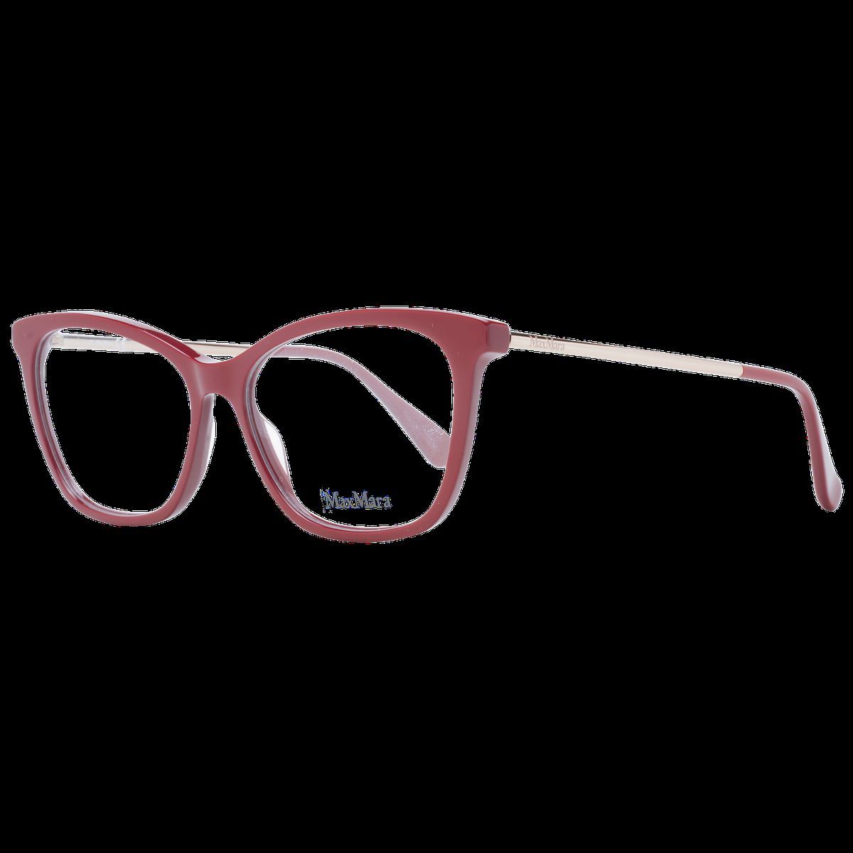 Burgunderfarbene Cat-Eye-Brillenfassung