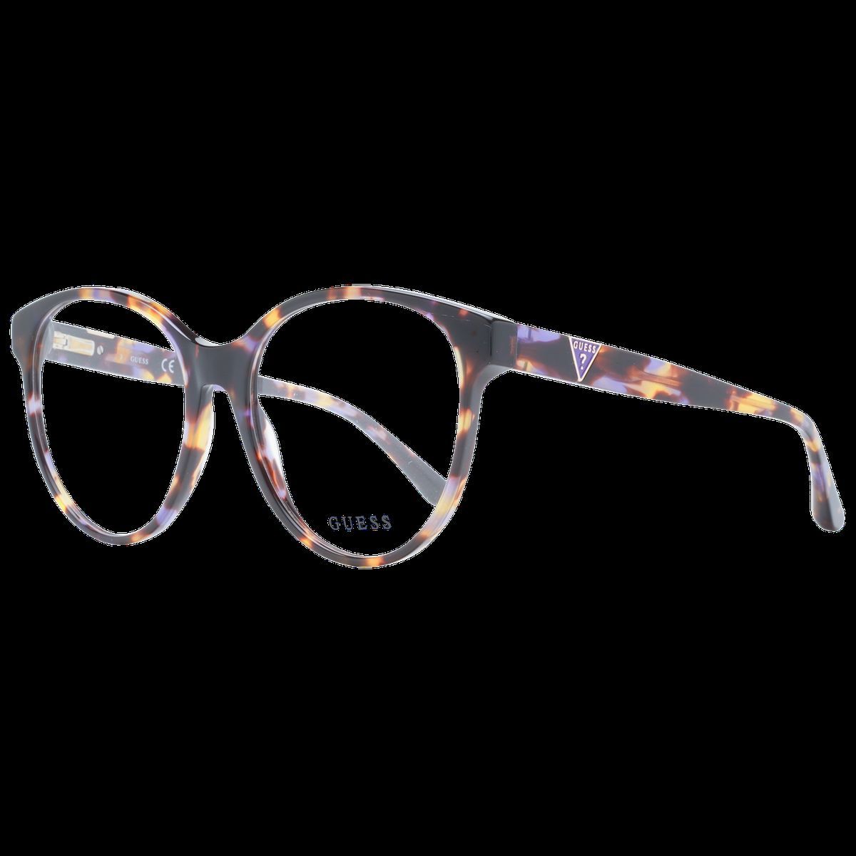 Runde Brille mit Schildpattmuster und Vollrand
