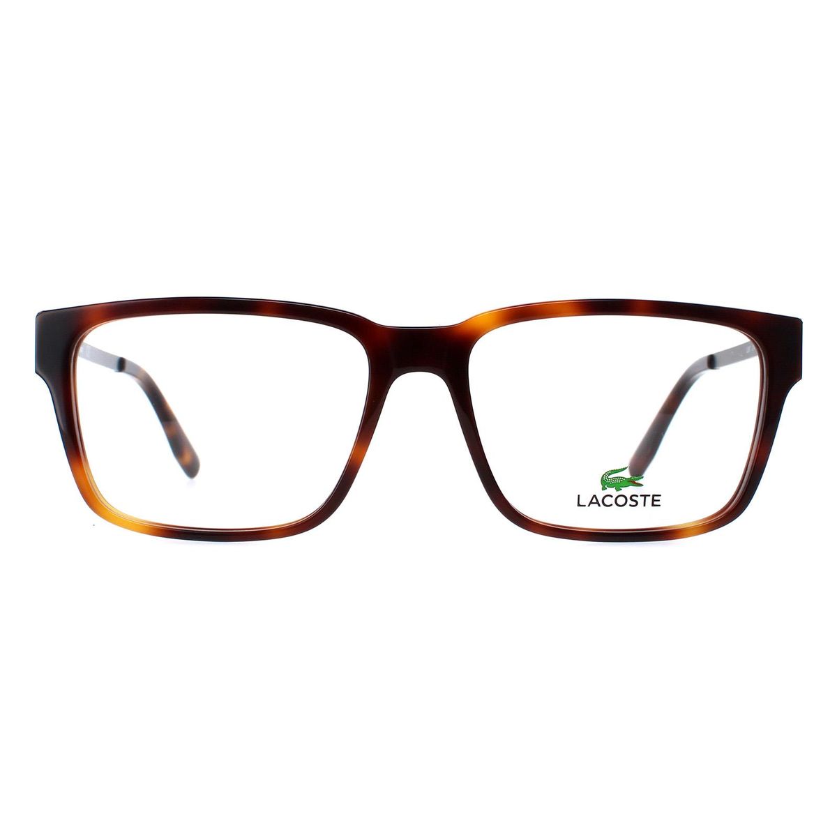 Havana-farbene quadratische Lesebrille