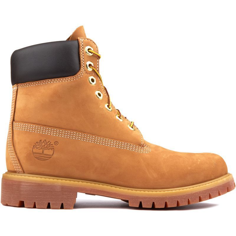 Klassischer wasserdichter Arbeitsstiefel aus Leder