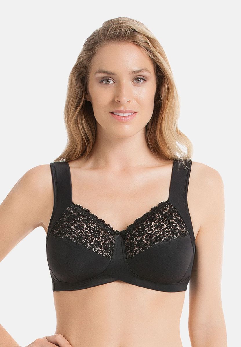 Floral Spitzen Komfort-BH ohne Bügel