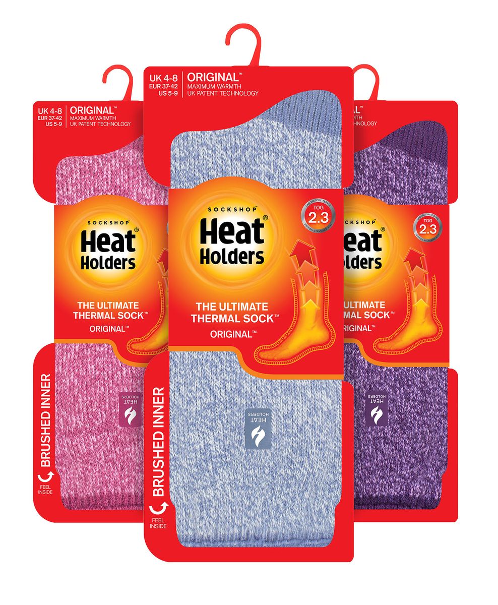 Dicke gebürstete Thermo-Wintersocken