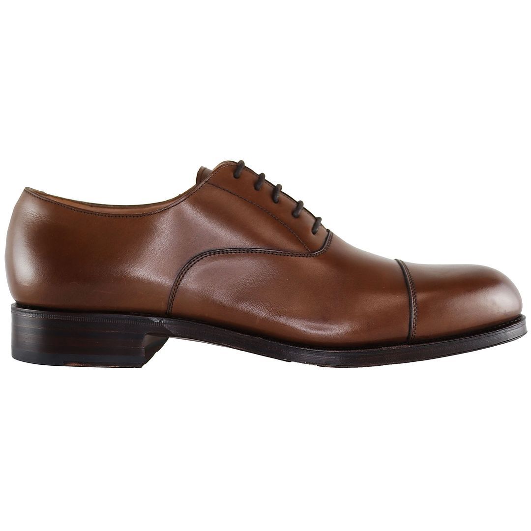 Herren Leder Oxford Schnürschuhe