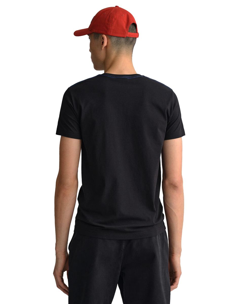 Klassisches Rundhals-T-Shirt mit Logo