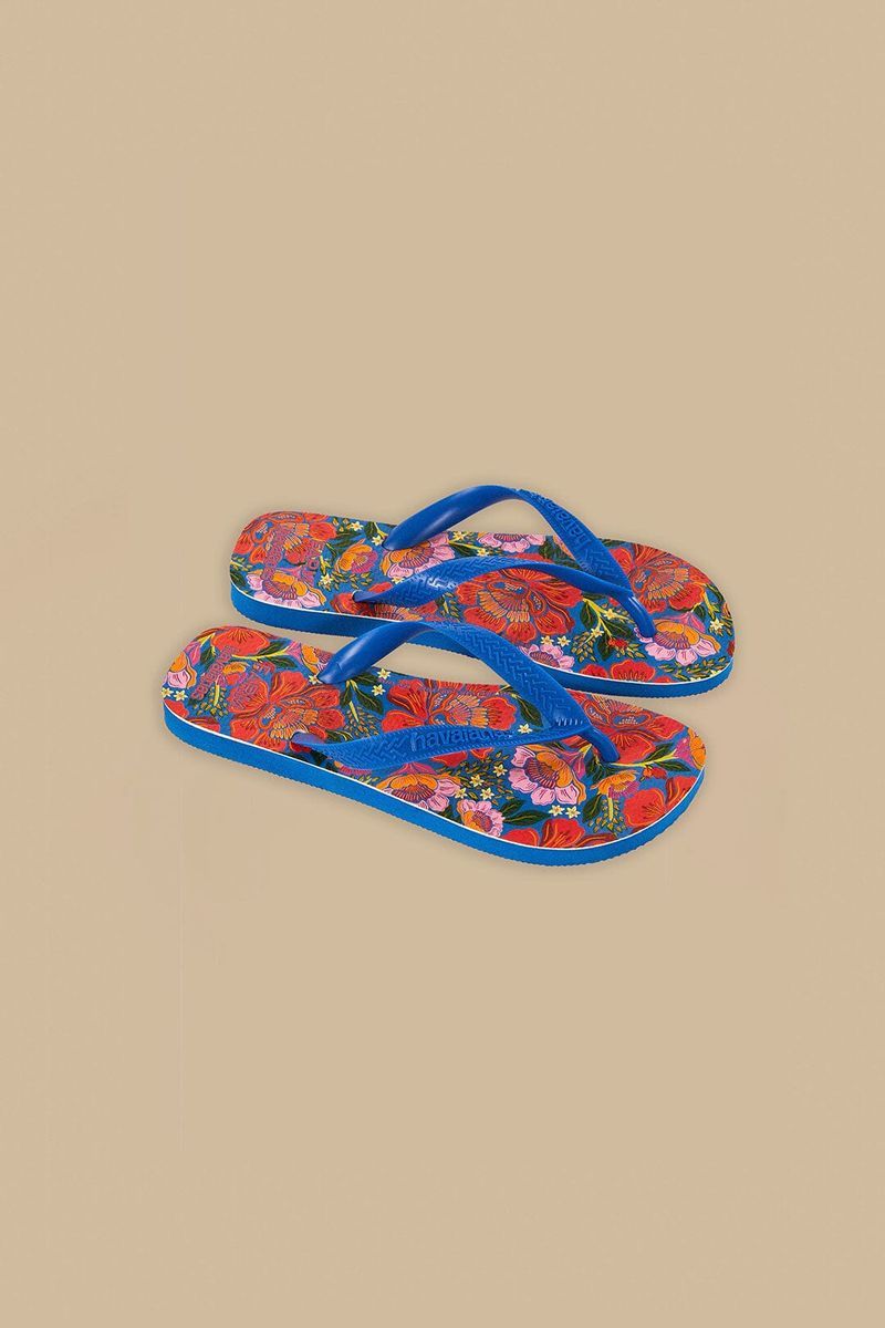 Havaianas Zehentrenner mit Blumenmuster