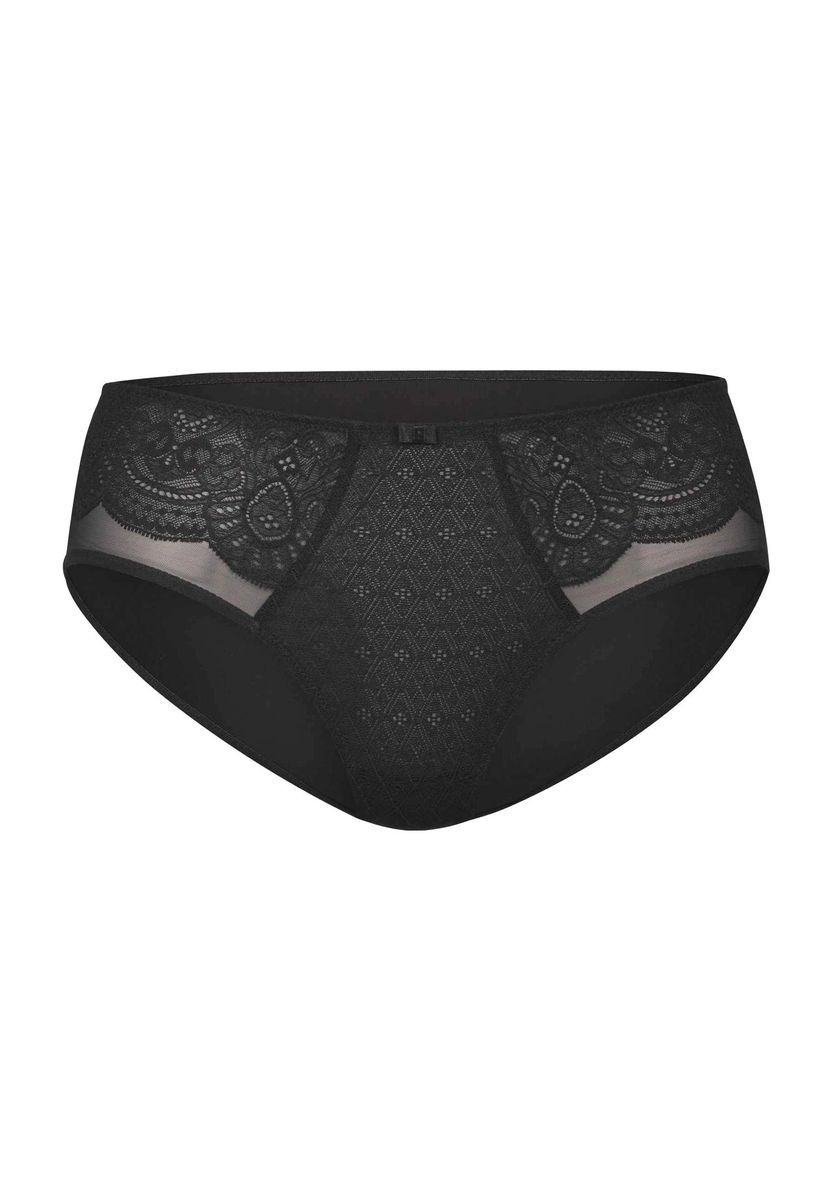 Feminine Slip mit Spitzeneinsatz