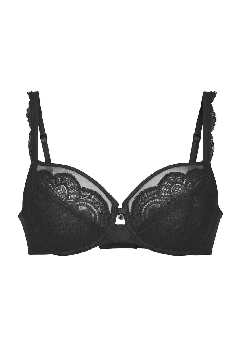 BH mit Bügeln, Blumenspitze