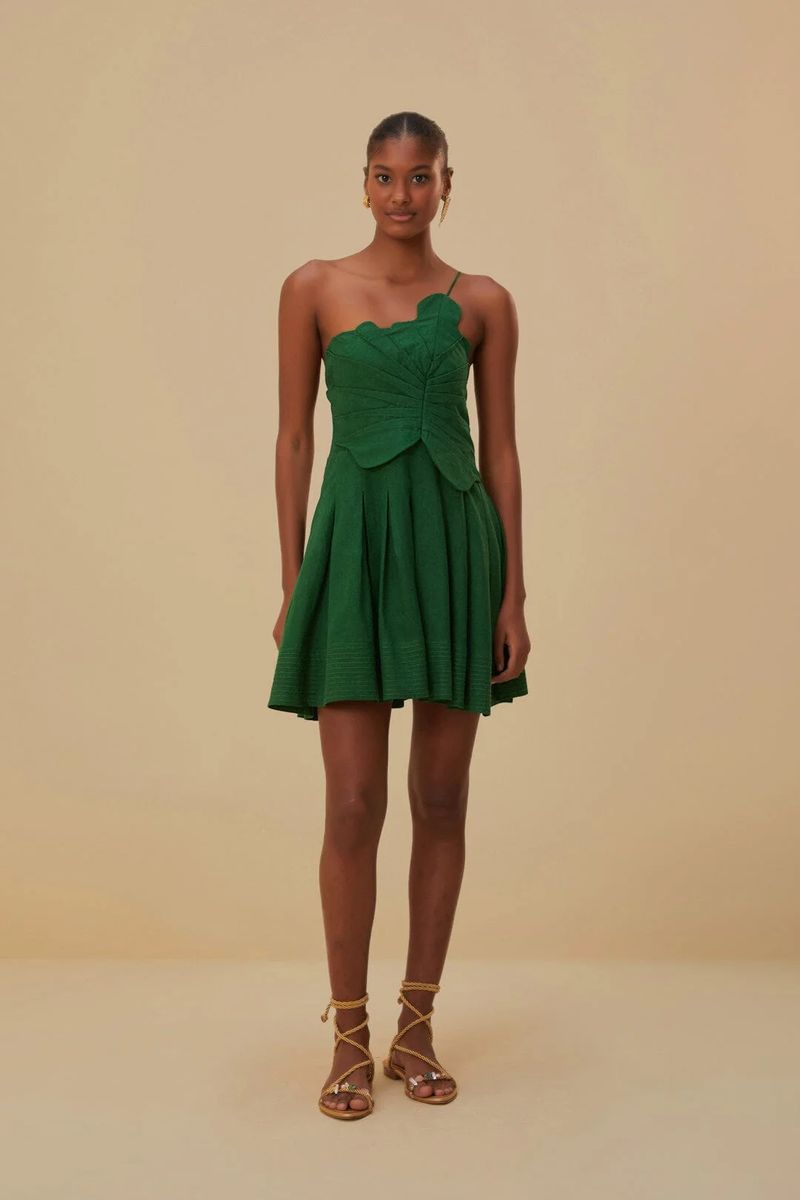 Lea schulterfreies Minikleid
