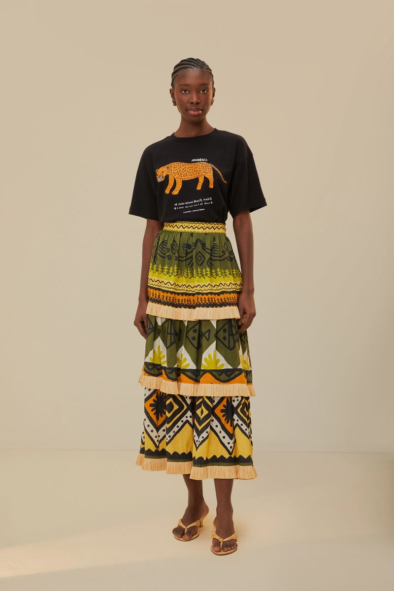 Amazonia T-Shirt mit Bio-Baumwoll-Print