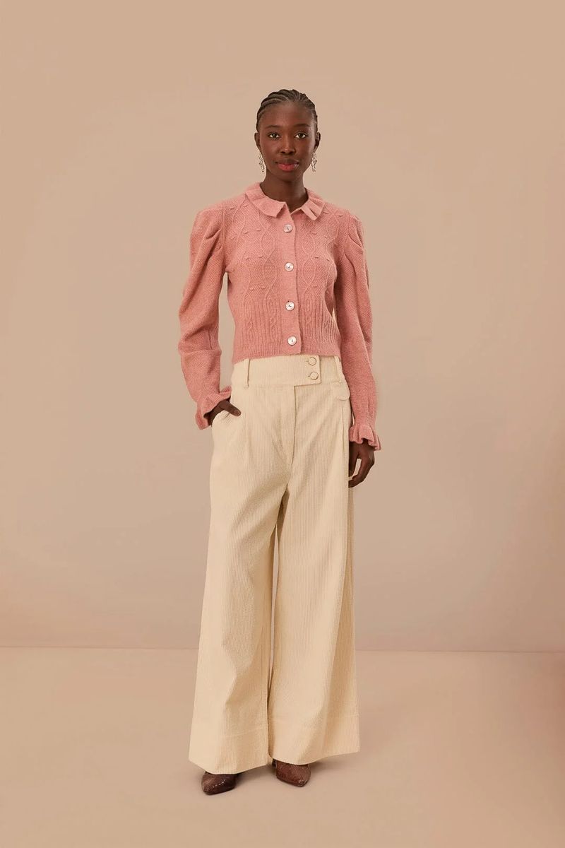 Elegante Breitbein-Cordhose