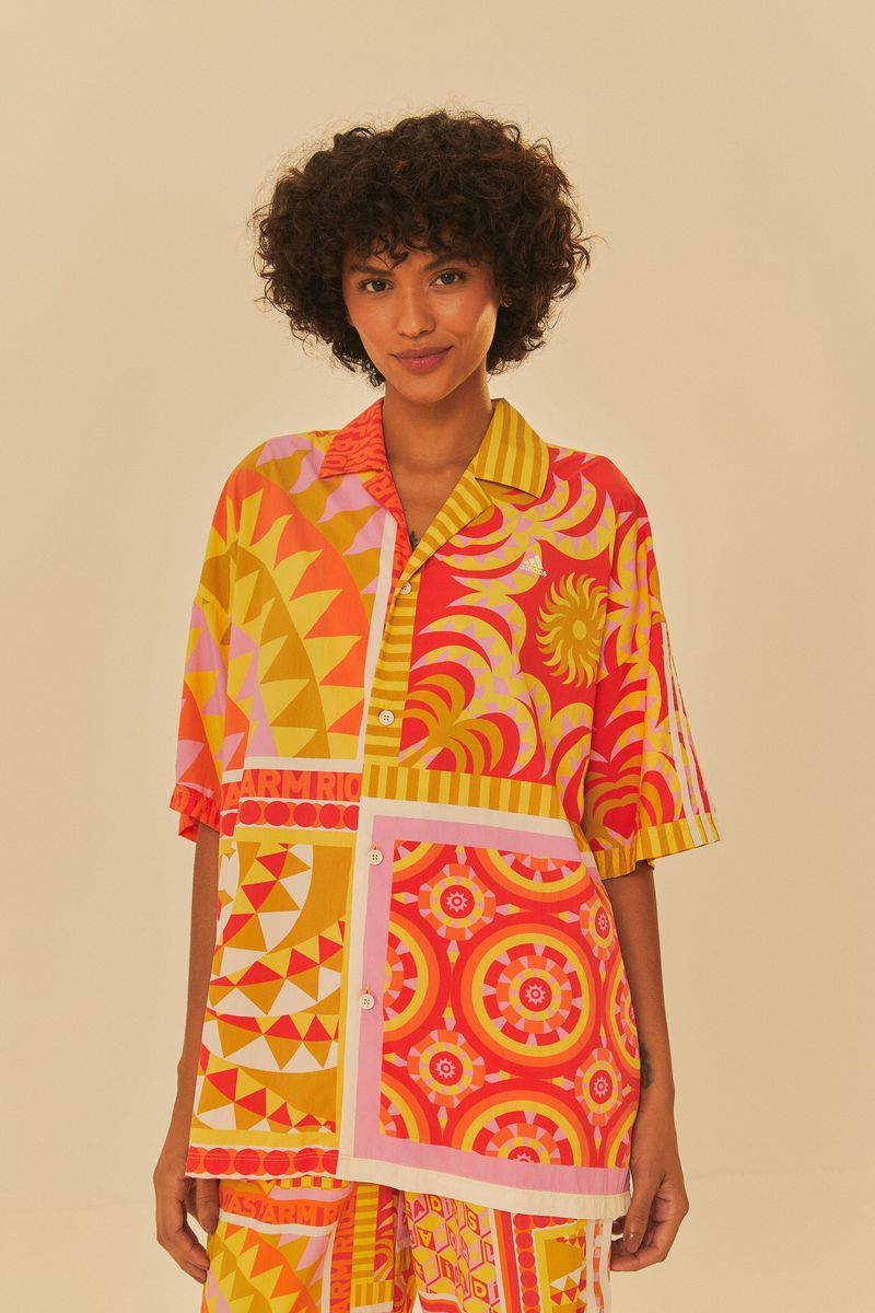 Hemd mit Kaleidoskop-Muster