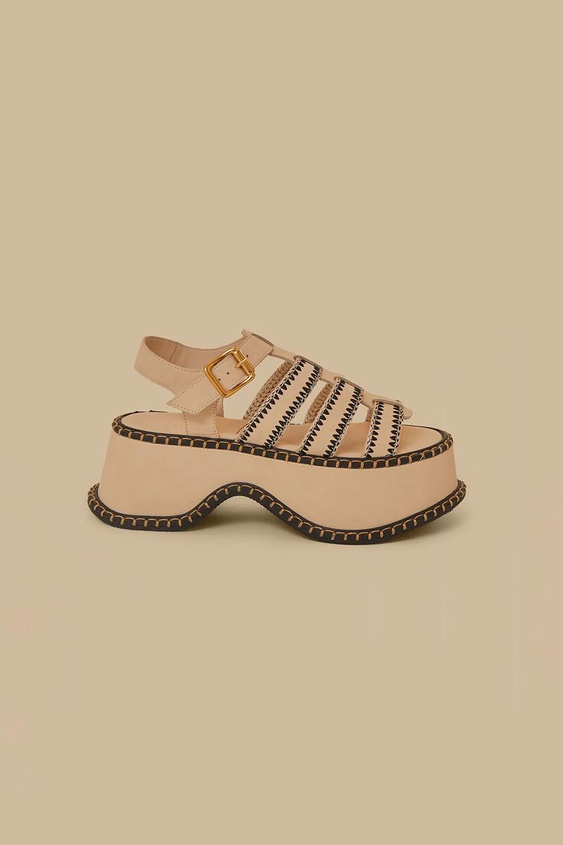 Artisanal Fisherman Plateausandalen