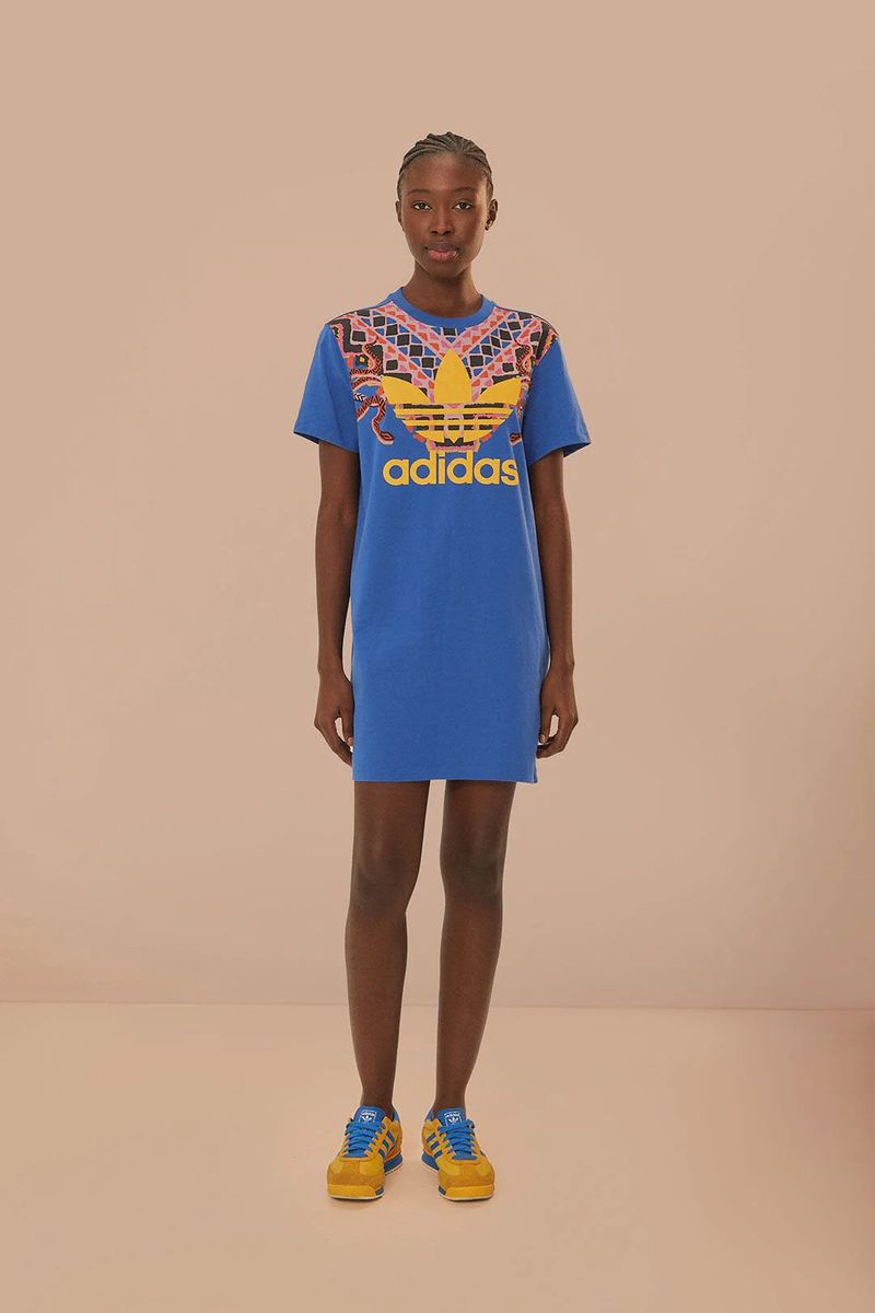 Adidas Farm Rio Grafik T-Shirt Kleid