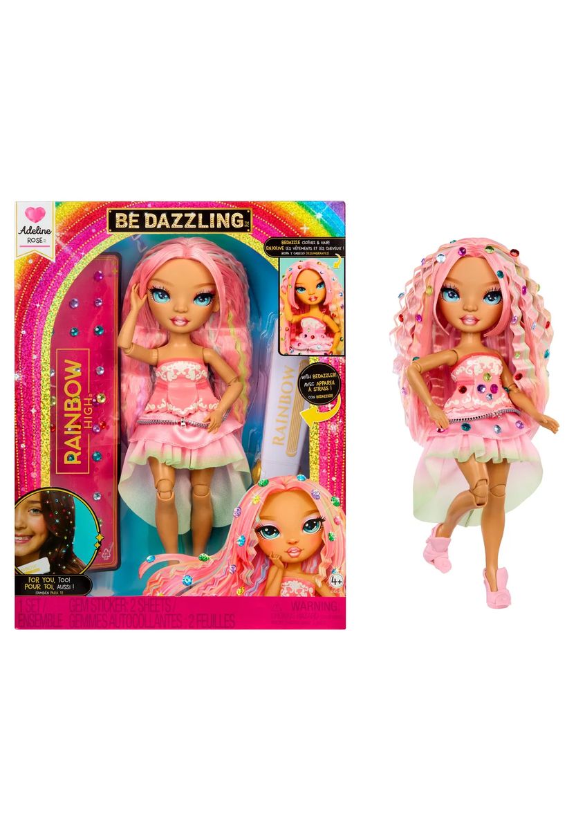 RAINBOW HIGH™ Puppe "BeDazzling Adeline Rose", pink, 99