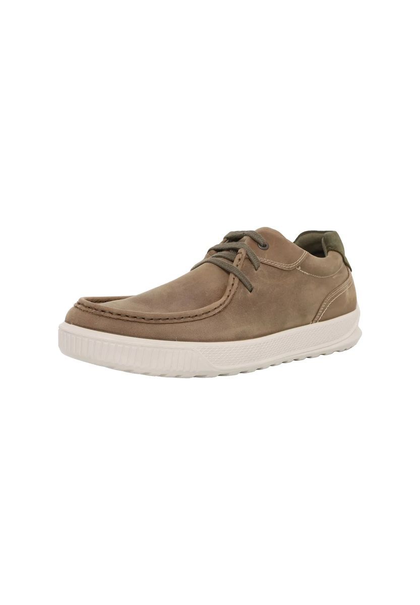Brauner Leder Freizeit Bootsschuh