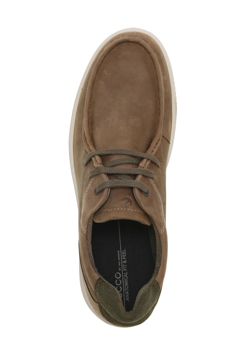 Brauner Leder Freizeit Bootsschuh