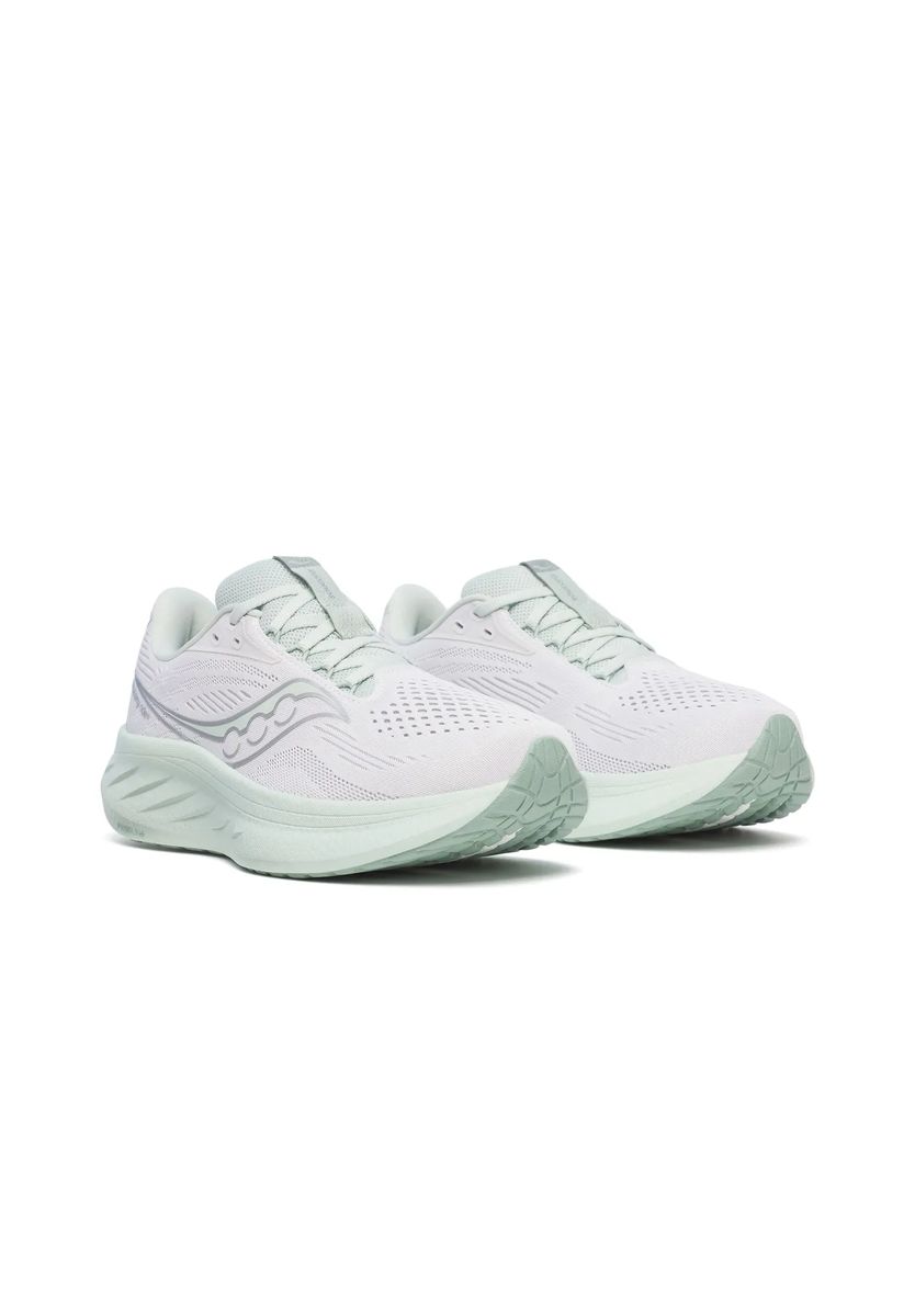 saucony Laufschuhe, atmungsaktiv, für Damen, weiß, 6 1/2