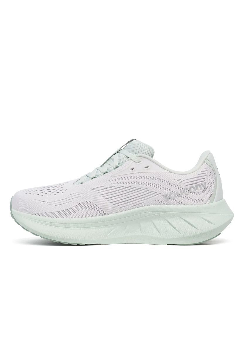 saucony Laufschuhe, atmungsaktiv, für Damen, weiß, 6 1/2
