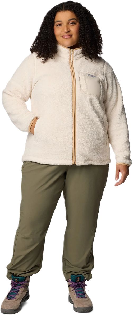 Kuschelige Fleecejacke mit Stehkragen