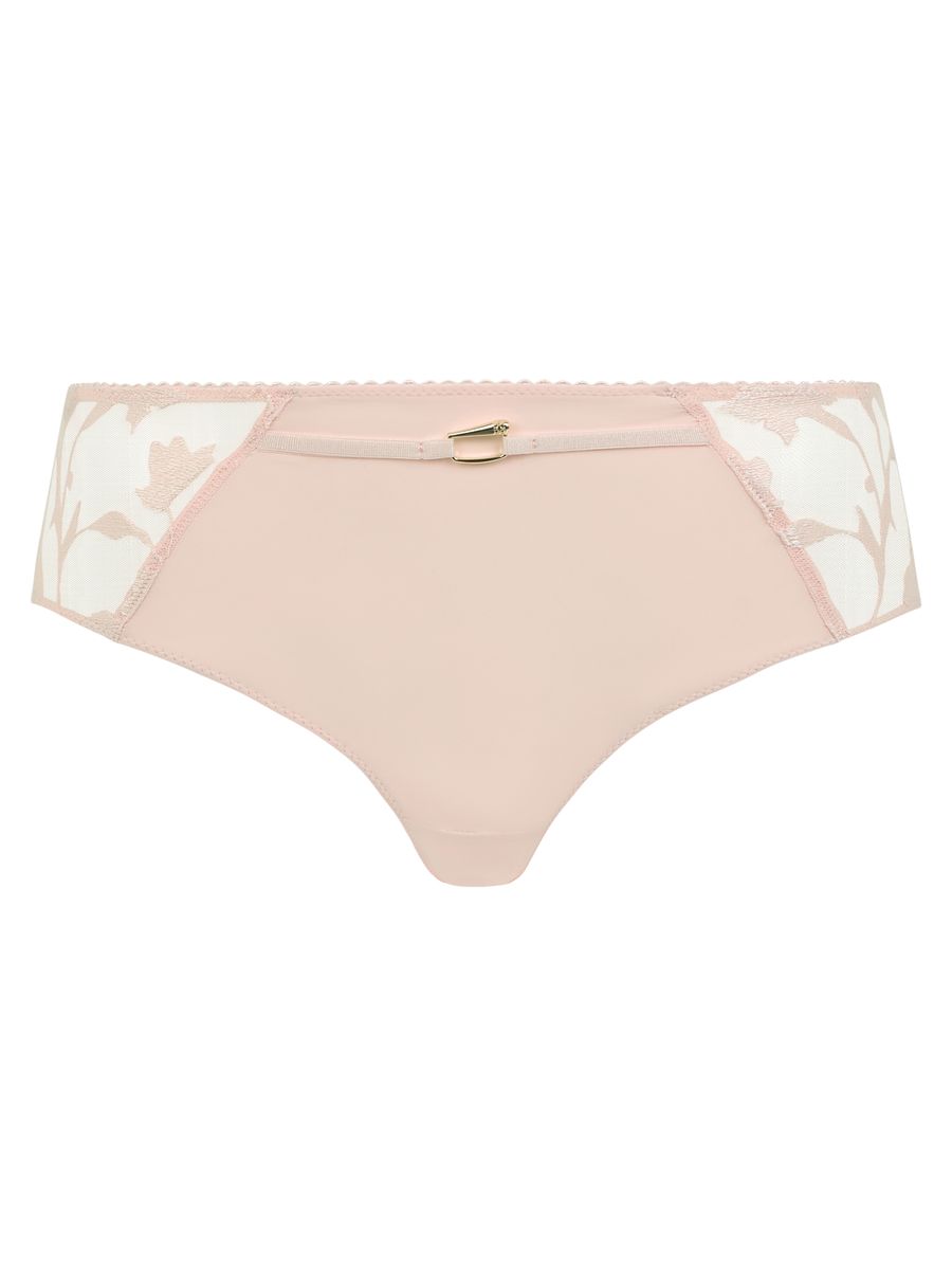 Hüftslip mit floraler Spitze