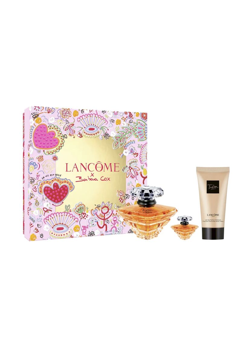 LANCÔME Tresor, Duftset (EDP 30ML + EDP 7,5ML Bodylotion 50ml), Damen, blumig|fruchtig, KLAR, 30