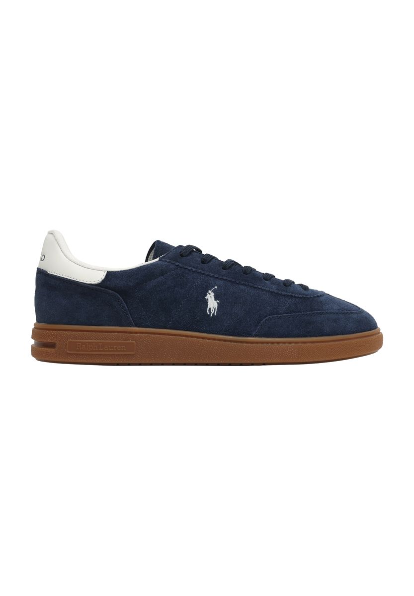 Herren-Wildleder-Sneaker mit niedrigem Profil