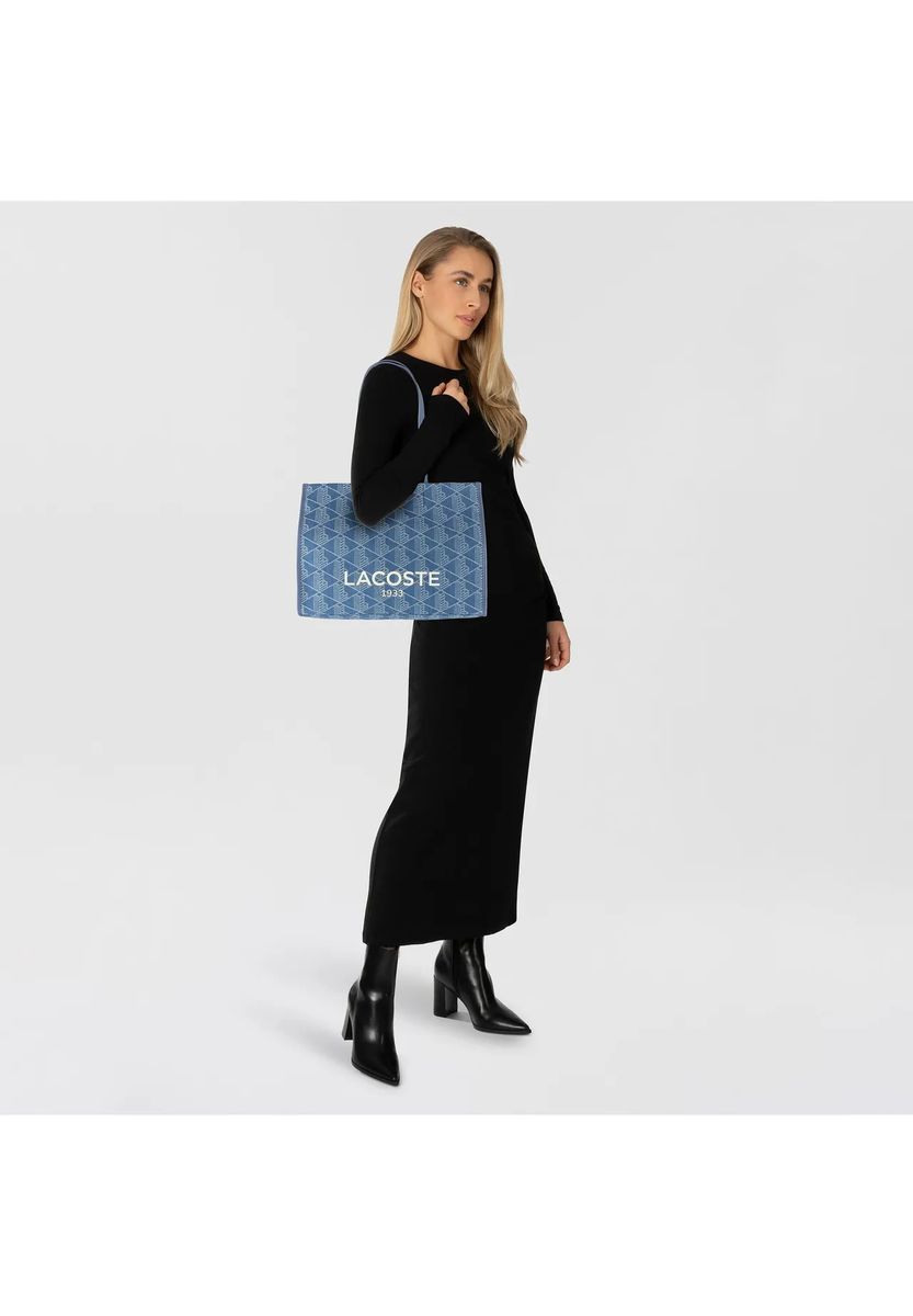 Heritage Jacquard Shopper Tote Bag