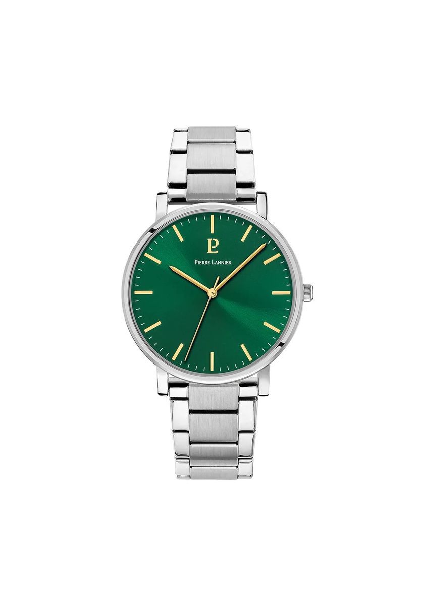 Essential Herrenuhr mit grünem Zifferblatt