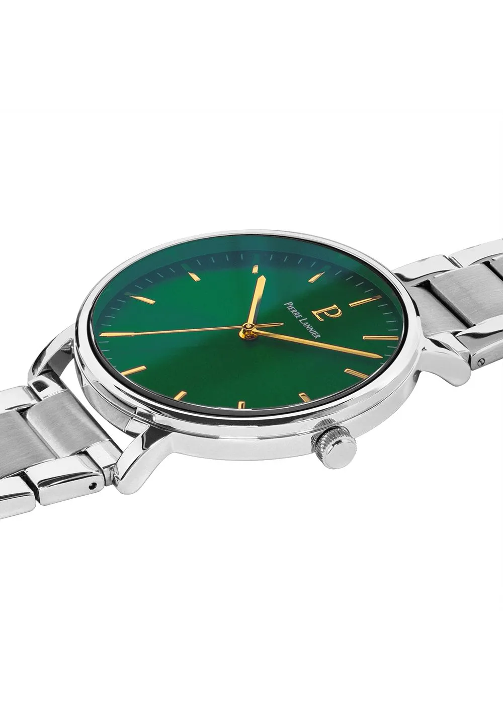 Essential Herrenuhr mit grünem Zifferblatt