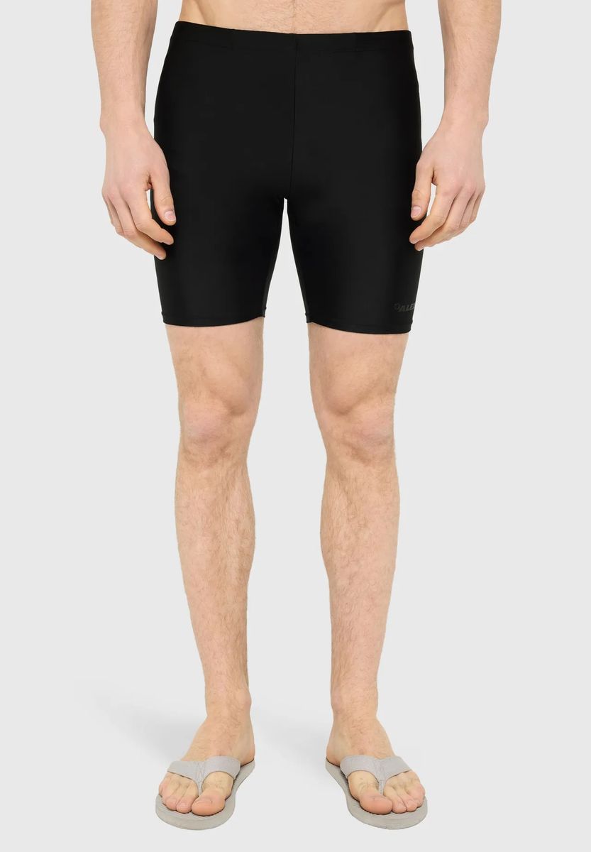 Schwarze Herren Badehose