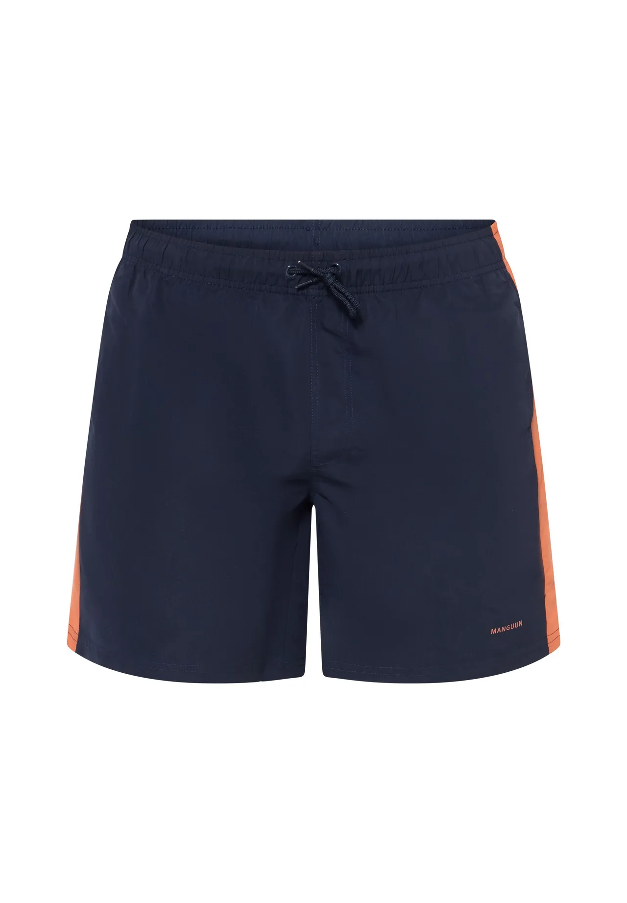 Herren Basic Badeshorts mit Streifen