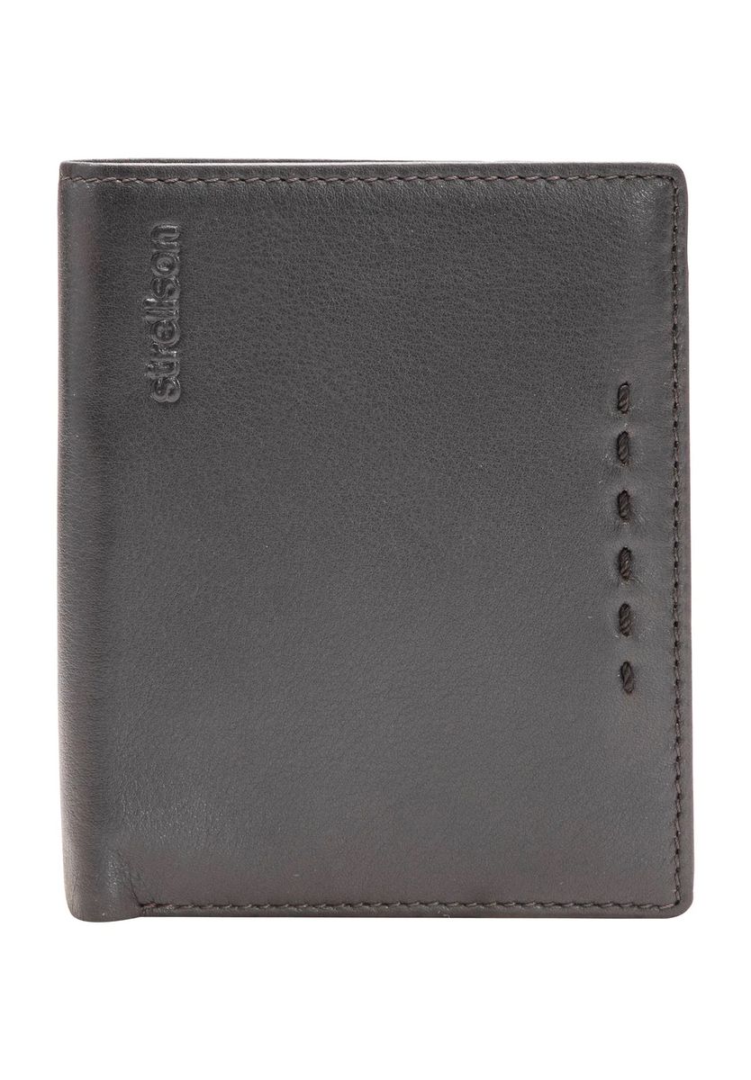 strellson Geldbörse, Leder, uni, für Herren, braun