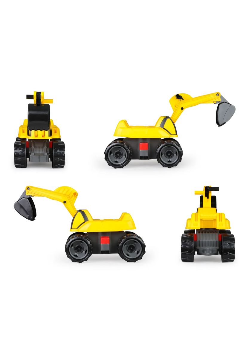 LENA® Giga Trucks Aufsitz-Bagger Pro X, gelb, 99