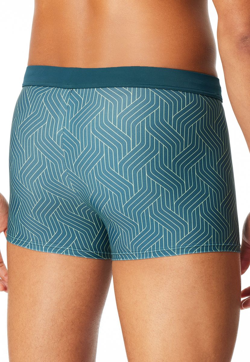 Herren Badehose mit geometrischem Print