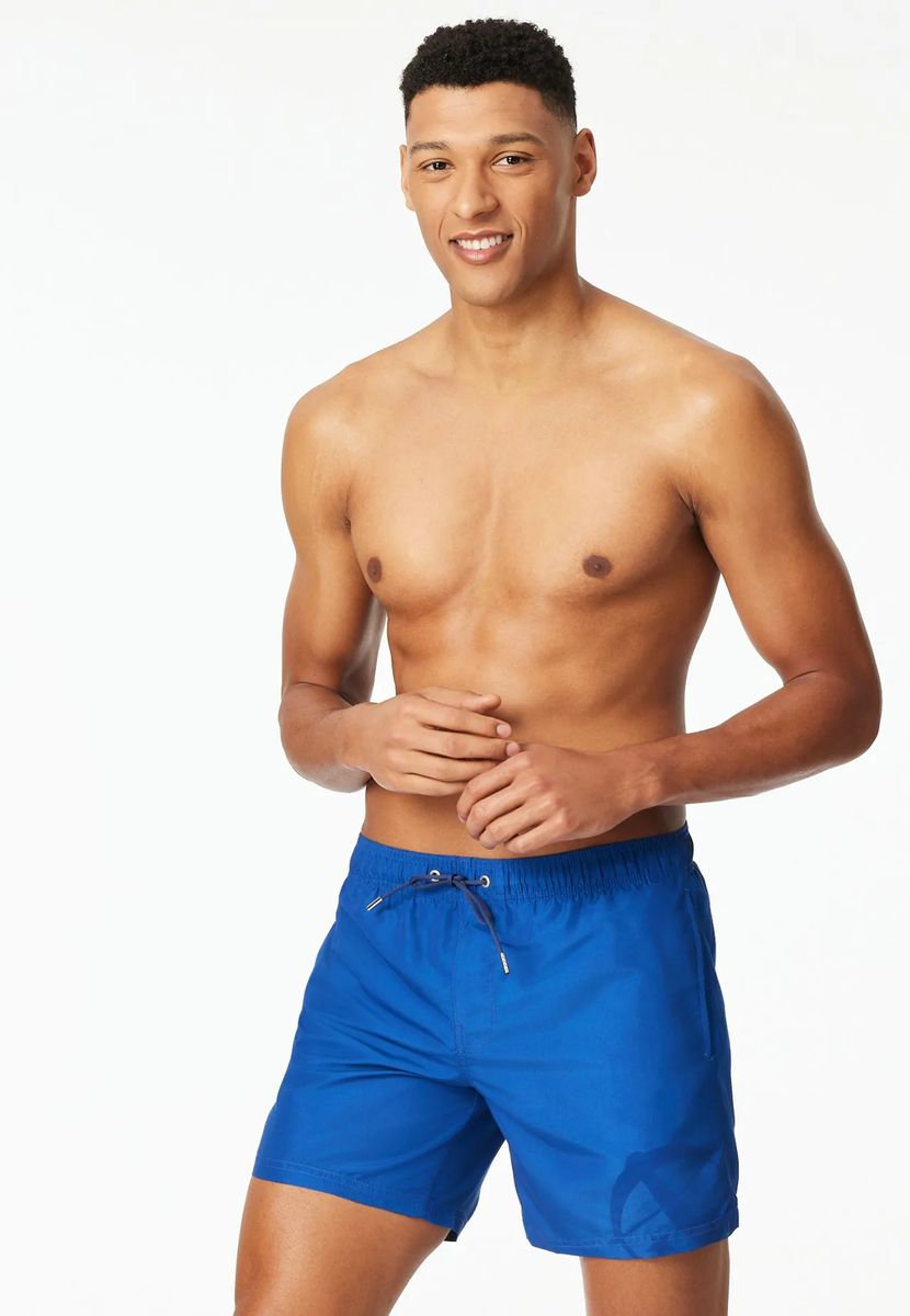 Herren Badeshorts mit Reißverschlusstasche