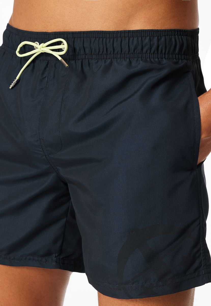 Herren Badeshorts mit Reißverschlusstasche