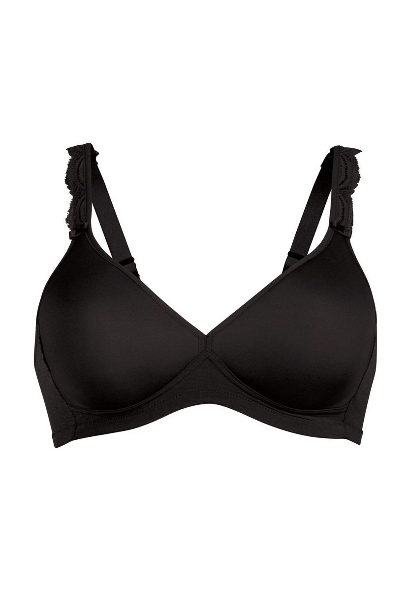 Bequemer bügelloser BH mit Spitzendetails