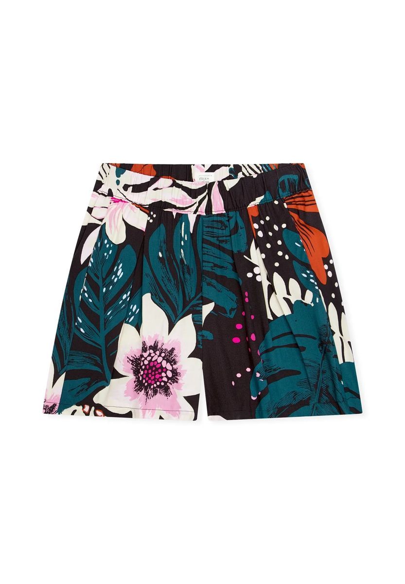 SCHIESSER Schlafanzug-Hose Mix & Relax, Seitentaschen, für Damen, türkis|schwarz, 36