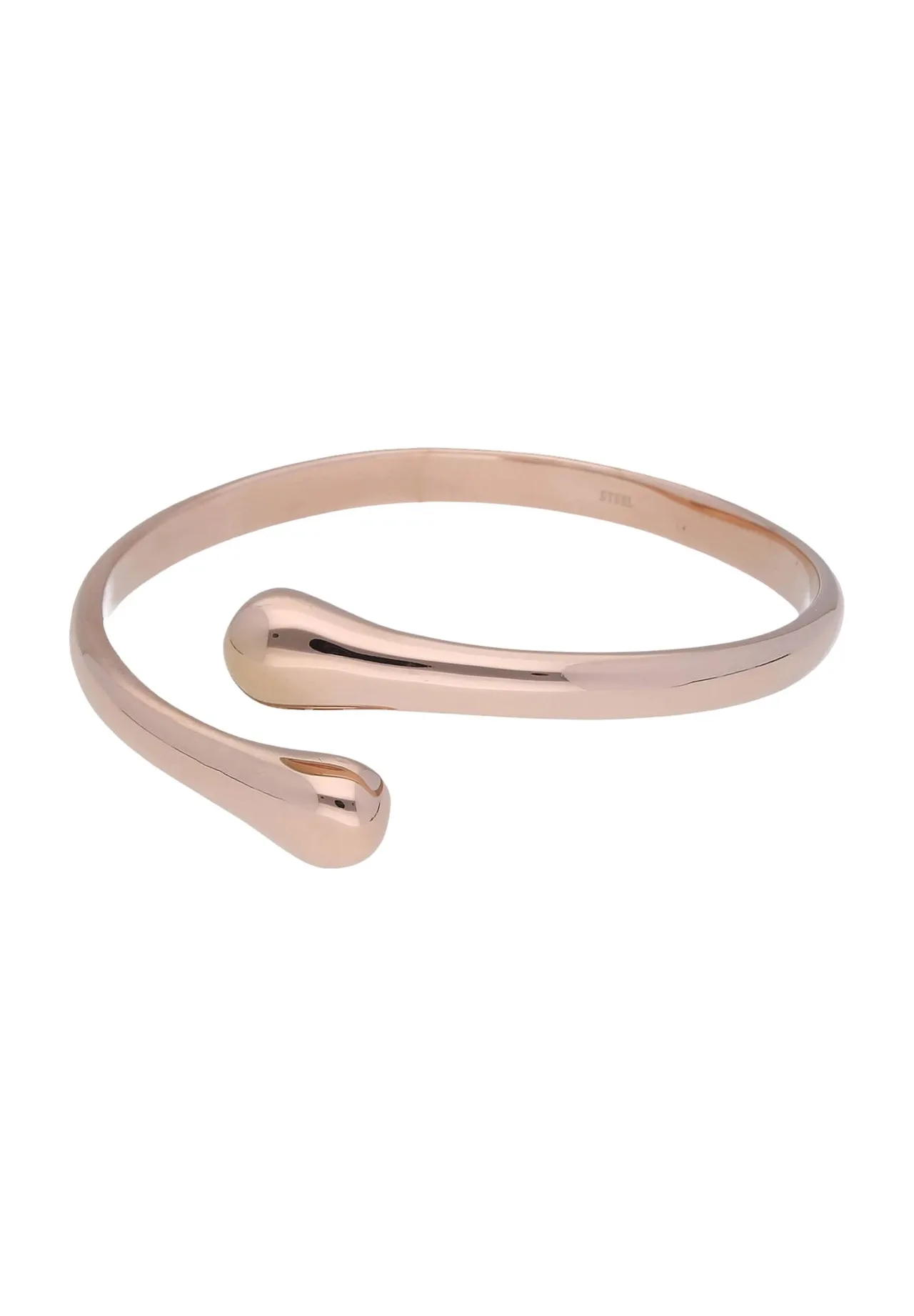 Roségoldenes Armreif aus Edelstahl