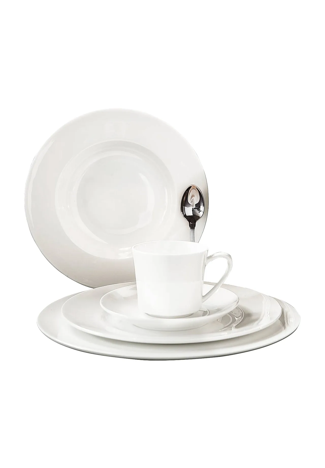 Rosenthal Kombiservice "Jade", 30-teilig, weiß