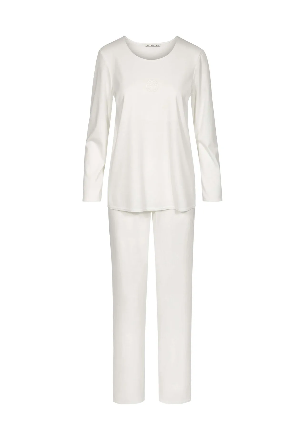 Klassisches Langarm-Pyjama-Set