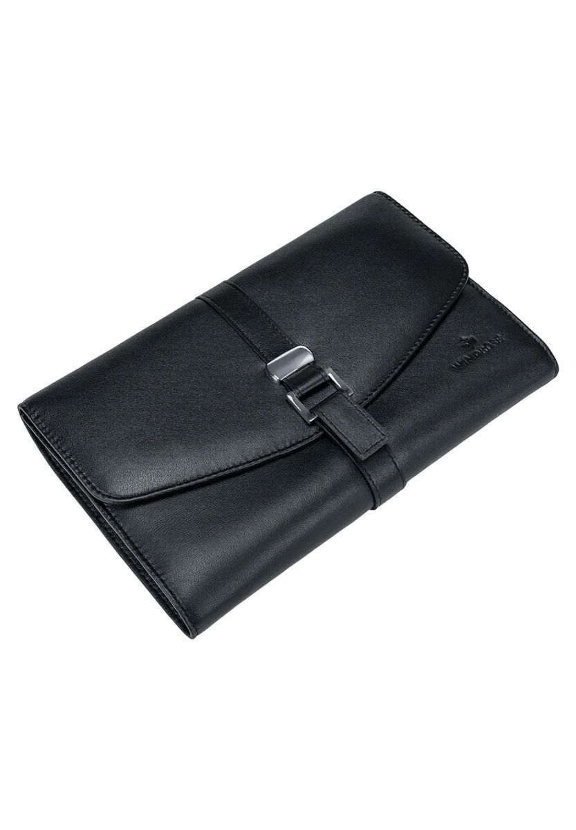 Elegante schwarze Schmuckrollen-Tasche